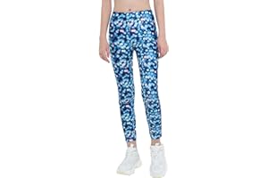 dPois Enfant Fille Collant Gymnastique Legging de Sport Pantalons de Danse Yoga Combinaison Leotard Gym Académiques de Danse Fille 1-16 Ans