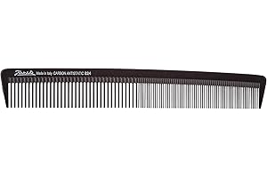 Jäneke Grzebień węglowy, grzebień do strzyżenia włosów 55824, długość: 7 1/2 cala