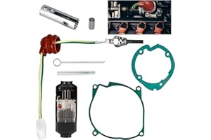 Parking Heater Ceramic Glow Plug: YOYIAG 7 Pieces Set 12V 24V 5KW 8KW Parking Heater Repair Kit, Ceramic Pin Glow Plug Kit, for Air Diesel Parking Heater Car Truck Boat