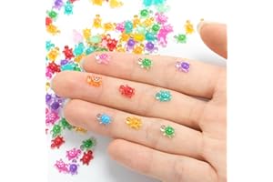 KUNOLI 200PCS Resin Animals Mini Turtles, Luminous Resin Turtle, Glow in The Dark Turtles for DIY Craft Garden Landscape Potted Plants Decorations, Mini Plastic Animals for Children