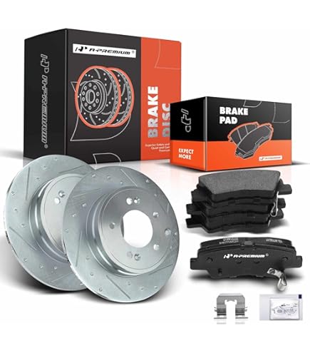 R1 Concepts Rear Brake Rotors For 2009-2017 Hyundai