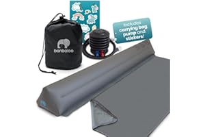 BANBALOO | Bed Bumper for Toddlers - Inflatable Model | Baby & Toddler Anti-Fall Barrier | Lightweight Bed Bumper for Twin, Double, Queen, & King Size | Bed Guard for Kids | Bed Protector