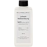 Measury Leitwert EC Kalibrierlösung 1413 µS 250ml Pufferlösung Eichlösung Kalibrierflüssigkeit