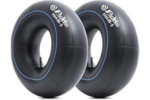 PAOWIN 2-PCS 11x4.00/4.50/6.00-5 chambres à air 11x4.00 11x4.50 11x6.00-5 compatible avec brouettes, tondeuses, diables et plus encore 11 x 4.00-5 11 x 4.50-5 11 x 6.00-5 Reifen | Valve TR13