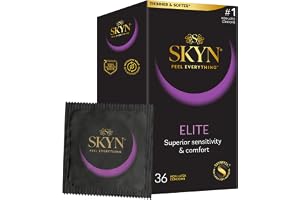 SKYN Elite, Ultra-Soft and Ultra-Thin Latex Free Condoms, 36pcs Value Pack