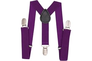 WANNGE PlayCool - Bretelle a Y regolabili, larghe 2,54 cm, per bambini e bambine