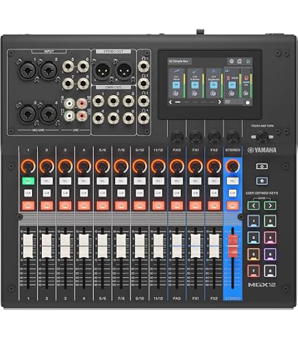MX Classic Pro DM20 20-Channel Digital Mixer – 7″ Touchscreen