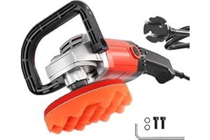 WILTEC XPOtool Pulidora 1200W Lijadora 6 velocidades hasta 3000rpm Set de pulidora rotativa