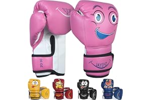 JAYEFO Kids Boxing Gloves - Training MMA Boys & Girls Punching Bag Kickboxing & Muay Thai Gloves, Best Gift for Kids, Youth Games Fun