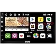 ATOTO S8 Premium Double-DIN Android Car Stereo, Wireless CarPlay & Android Auto, Dual Bluetooth w/aptX HD, 7inch QLED Display,Split Screen, HD Rearview with LRV, USB tethering,SCVC and More, S8G2B74PM