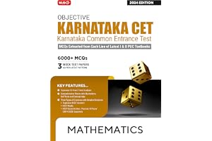 MTG Free Sample Chapter of Objective Karnataka CET Mathematics For 2024 KCET Exam | KCET Topicwise Comprehensive Theory with Previous 10 Years Solved Question Papers & 6000+ MCQs