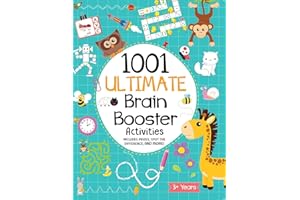 1001 Ultimate Brain Booster Activities for 4+ Years Old Kids |Enhance the Child Mind with Cognitive Excellence with Interacti