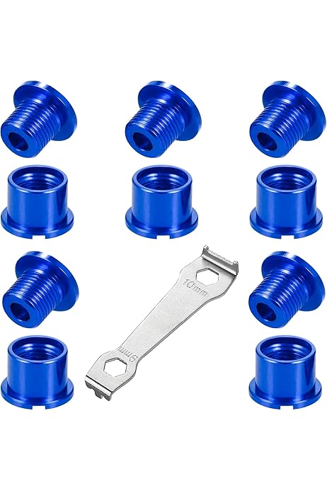 Bulloni Per Corone Bici - Set Da 5 Con Chiave, Per MTB E Bici Da Corsa - Foto 7