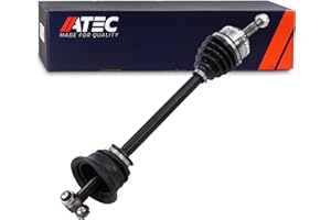 ATEC Germany 1x Eje de transmisión completo delantero izquierdo Compatible con RENAULT CLIO II (BB_, CB_), CLIO II Van/Hatchback (SB0/1/2_), KANGOO (KC0/1_), KANGOO Express (FC0/1_)