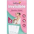 Indiana Double Sided Fashion Body Tape 36 pcs for Women Clothing, strong Transparent Body Tape for Skin for All Shades, Sensitivity
