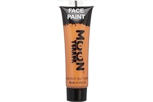 Halloween Face Paint Body Paint by Moon Terror | Pumpkin Orange | SFX Make up, Special Effects Make up | 12ml