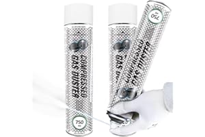 AABCOOLING Bombe Froid Home&Office Compressed Gas Duster 750ml - Spray de Congélation, Bombe air froid Freeze Bombe de Froid, Spray Froid jusqu'à -50 °C, Auto et Moto - 2 Pièces