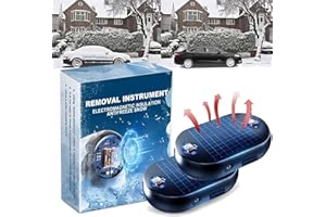 Ashopfun Snowvanish tragbarer kinetischer Molekular-Diffusor, Frostschutz, Schnee-Entfernungsgerät, Frostschutzgerät, Auto-Entfroster (2 Stück)