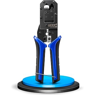 UPORT Modular Network RJ45 RJ11 RJ12 Crimping Tool, Net...