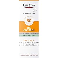 Eucerin Oil Control Face Sun Gel-Creme LSF 50+, 50 ml Creme