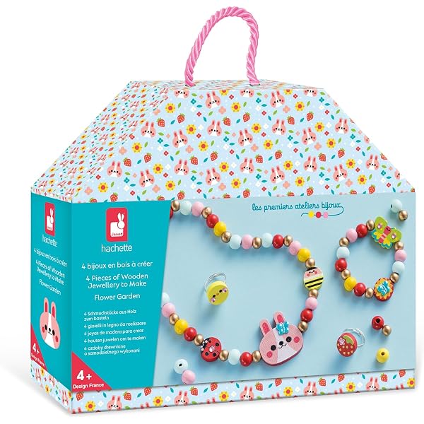Bijoux en bois Licorne - Janod - Bijoux et barrettes enfant