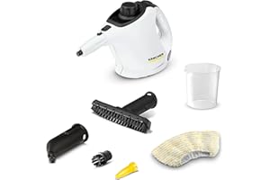 ‎KÄRCHER Kärcher Parownica SC 1, ciśnienie pary: 3 bar, czas nagrzewania: 3 min., moc: 1200 W, moc powierzchniowa: 20 m², zbiornik: 200 ml