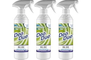Cubex Professional Kit 3 Deodorant Due Aloe, Two Phase Room Fragrance 500 ml High Quality for Indoor, Outdoor and Cleaning, Ideal for Curtains, Fabrics and Rooms Inhabited by Pets