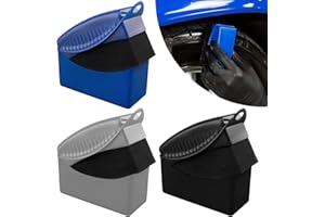 Nizirioo Éponge de nettoyage et d'application de gel brillant pour pneus : 3 pièces