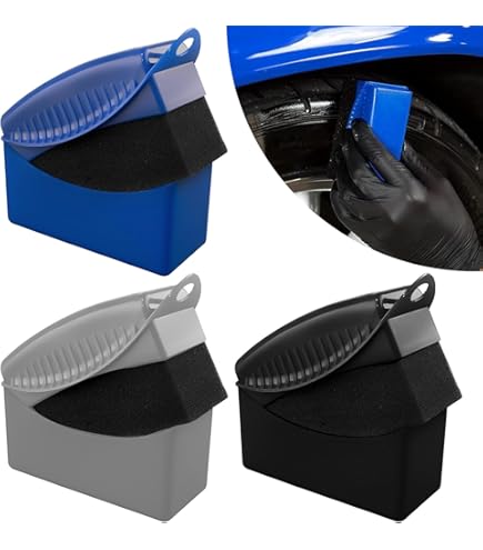 2 Tampons Applicateurs D'éponge De Mousse De Cirage De 5 Pouces Pour Le