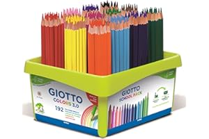 Giotto Colors 3.0 Lápices de Colores, Schoolpack 192 Uds.