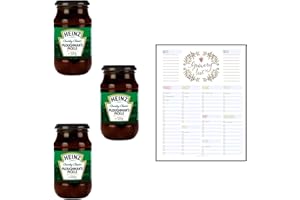 THINK OUTSIDE THE GIFT Ploughmans Pickle Bundle which Contains Heinz Ploughmans Pickle 320g - Pack of 3 with Grocery List Card