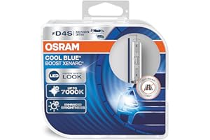 OSRAM XENARC® Cool Blue Boost, D4S, Xenon Headlight Lamps, 7000K, Duo Box, offroad use only