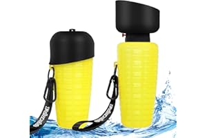 TAUCHGOE Dog Water Bottles for Walking Dog Portable Water Bottle Collapsible Dog Water Bottle 600ml Dog Water Bottle for Travel Hiking