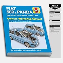 Haynes Fiat 500 & Panda (04 - 12) Repair Manual (Paperback