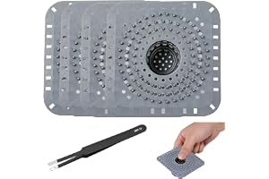 HEOUCH – dwa silikonowe sitka do odpływu, 12,5 cm