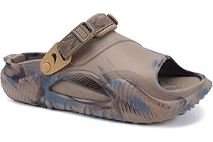 COFACE Mens Orthotic Clogs Orthopedic Mules for Men Recovery Sandals Man Plantar Fasciitis Summer Casual Size 6-14