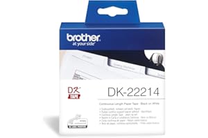 Brother DK-22214 Taśma do Drukarek Etykiet, Biały, 12 mm