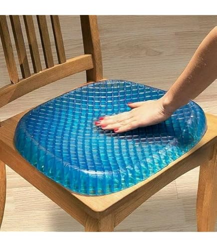 Cuscino Memory Foam Per Sedia Ufficio - Supporto Lombare Ergonomico Con Doppia Cucitura Anti Appiattimento