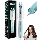 OWNAIR Automatic Hair Curler for Women | Cordless Hair Curler Machine – Dual Modes (Left/Right), 2 Temp Settings (160°C & 190