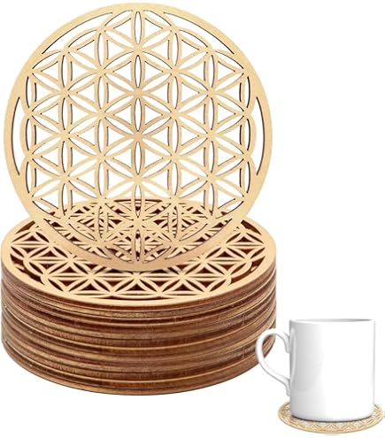 Dessous De Verre Fleur De Vie | Ma Fleur De Vie