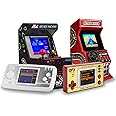 Orb Mini Retro Handheld Games Console & Arcade Bundle - 1 x 150 In-Built Games Console & 2 x 240 In-Built Games Arcade, 1 x 30 In-Built Racing Games, Full Colour LCD Screen - Thumbs Up!