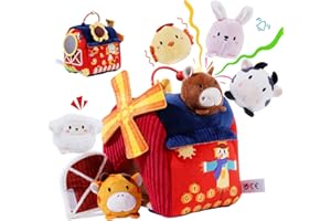 ALLCELE TOYS Sensorisches Baby Spielzeug 6-in-1 Spielzeug ab 6 Monate,Montessori-Spielzeug zum Erlernen der Feinmotorik für Säuglinge ab 6 Monaten,Ostergeschenk für 1 2 Jahre