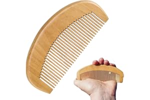 SUBTACK Wooden Birthing Comb Labor Comb - Natural Pain Relief and Postpartum Essentials - Splinter-Free Pear Wood, Ideal for Stress Relief During Childbirth and Beyond