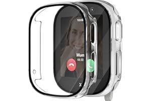 Seltureone 2 Stück Hülle für Xplora X6 Play Schutzhülle mit Displayschutz,Hard PC 360° Rundum Anti Kratz Anti Staub HD Ultradünne Schutzhülle für Xplora X6 Play Kinder Mädchen