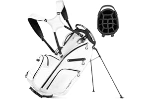 Findway Golf Stand Bag, 14-Way Top Divider Golf Clubs Storage and Hybrid Bags with Adjustable Dual-Strap for Men and Women
