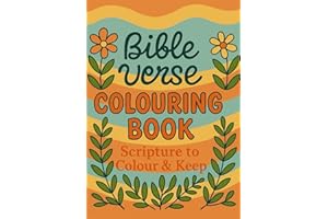 Bible Verse Colouring Book: Paint or colour the promises of God and words of Jesus