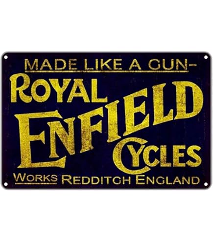 Cartello Vintage Per Moto - Targa Retr&ograve; Anni '50 Per Bar, Garage E Decorazione