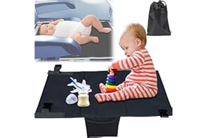 CXAFQ Nero Poggiapiedi Aereo, Seggiolone Portatile, Intrattenere Bambini In Aereo, Dimensioni 79 * 44cm, Ricevimento Pieghevole, Borse Di Distribuzione, Peso 50Kg, I Bambini Devono Viaggiare