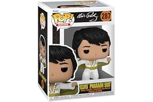 Funko Pop! Rocks: Elvis Presley - Pharaoh Suit - Amazon Exclusive - Collectable Vinyl Figure - Gift Idea - Official Merchandise - Toys for Kids & Adults - Music Fans - Model Figure for Collectors