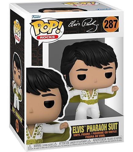 Funko Pop! Elvis - Pure Gold - Vinyl Figurine - Hard Protector